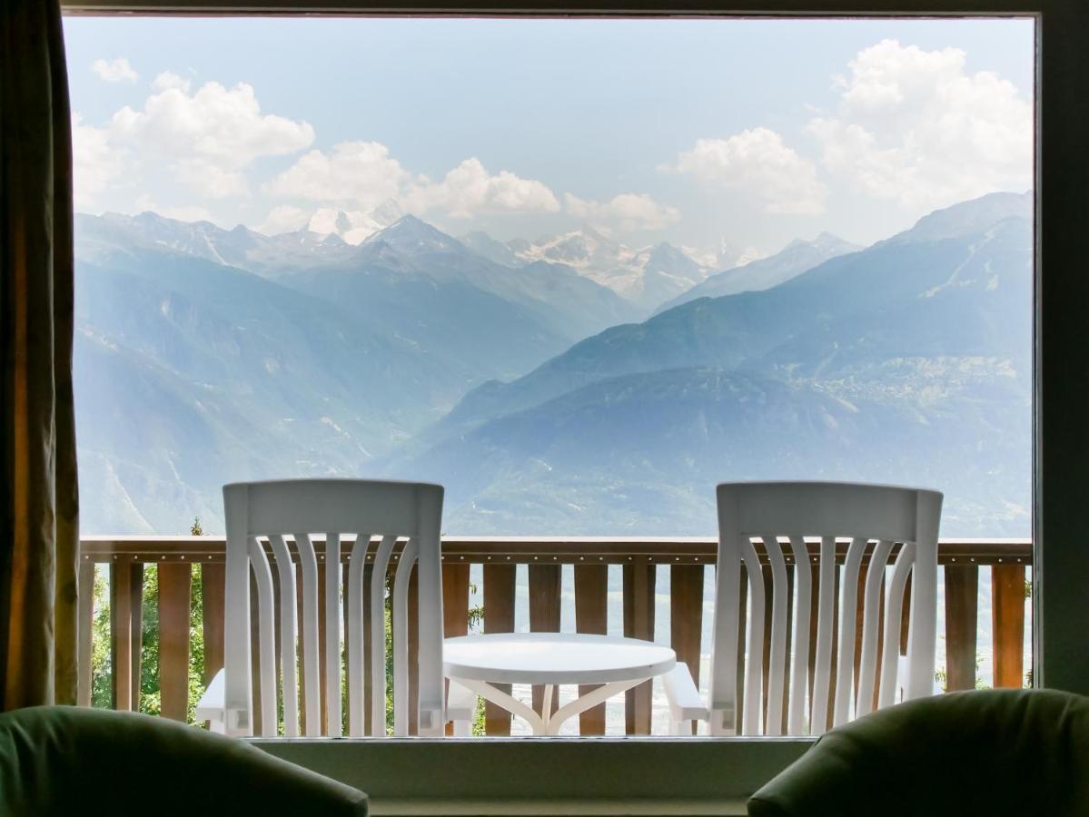 Hotel-Restaurant Le Mont Paisible, Crans-Montana Dış mekan fotoğraf