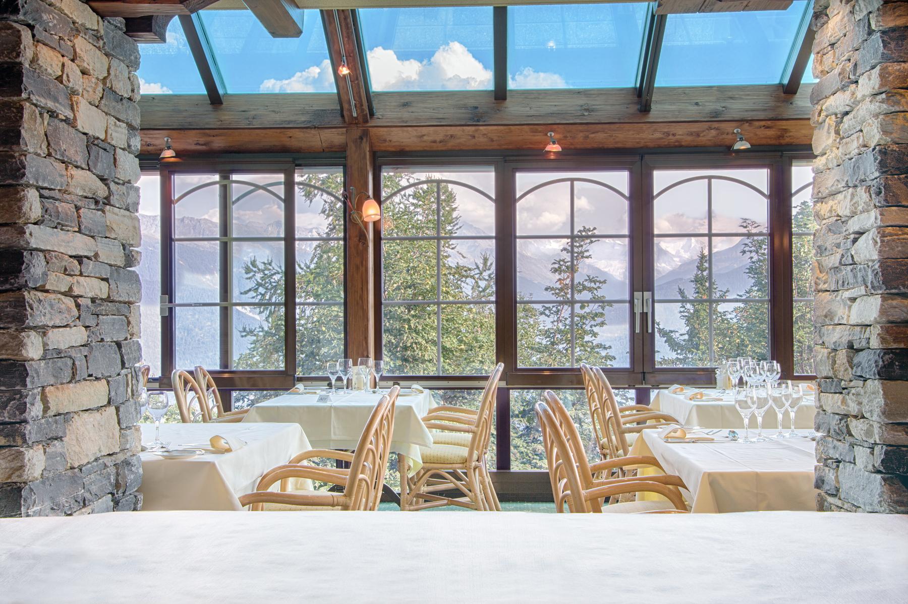 Hotel-Restaurant Le Mont Paisible, Crans-Montana Dış mekan fotoğraf