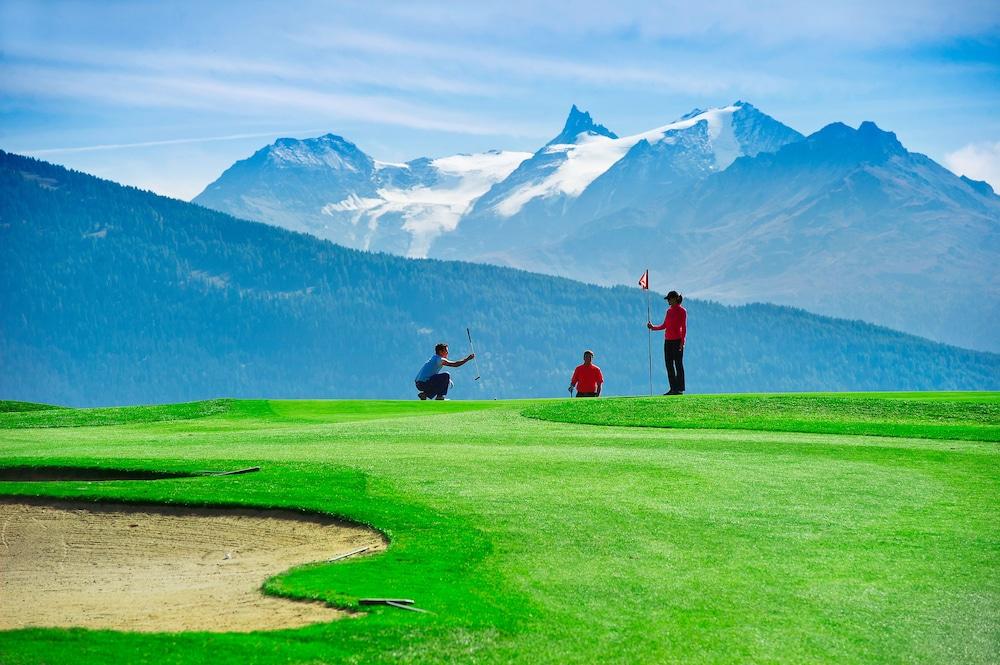 Hotel-Restaurant Le Mont Paisible, Crans-Montana Dış mekan fotoğraf